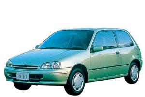 Эва-коврики на Toyota Starlet 3D 1996 - 1998